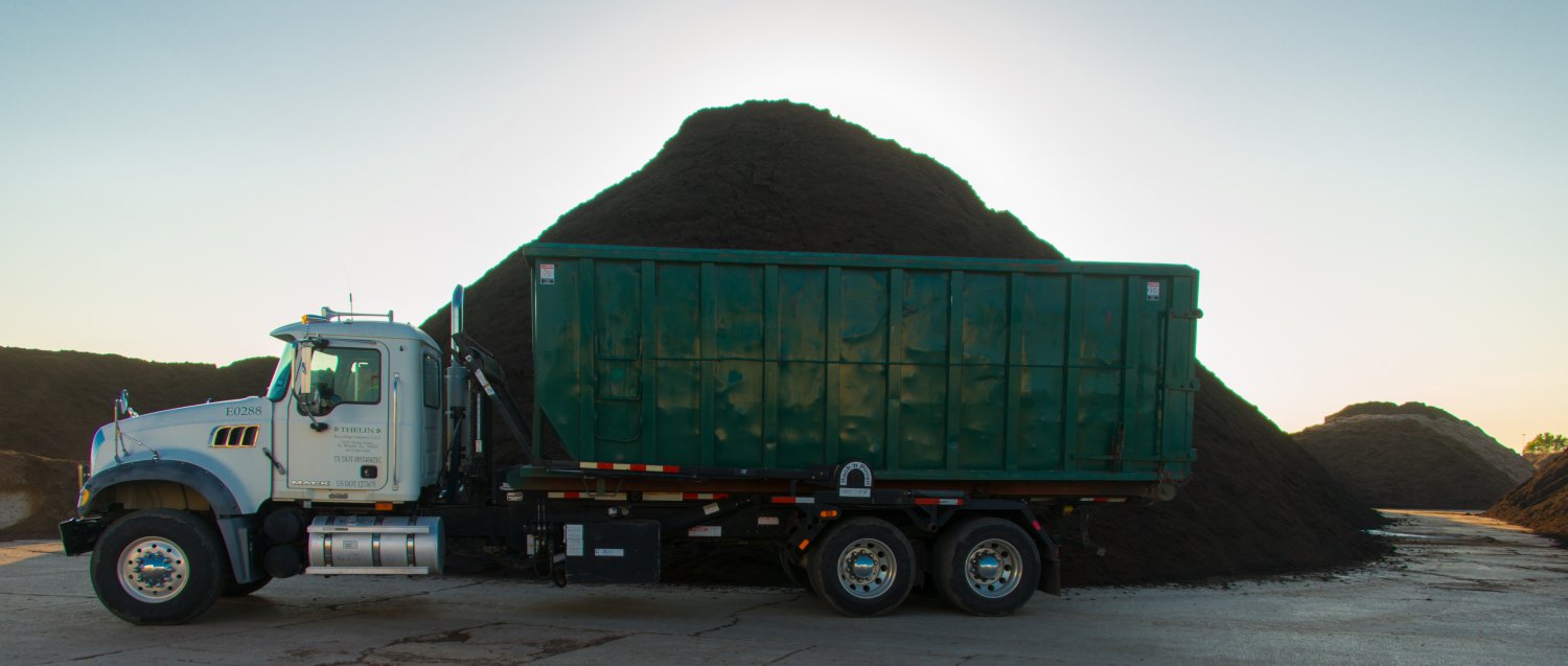 Medium Load delivery of mulch